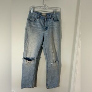 Everlane Light Blue Straight Leg Jeans